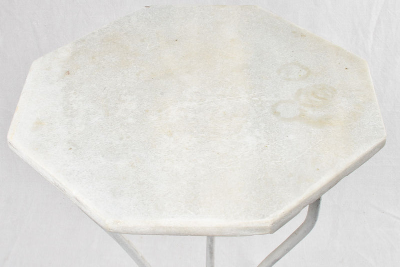 Durable Octagonal Marble Top Stand