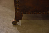 French leather club chair – 1920’s