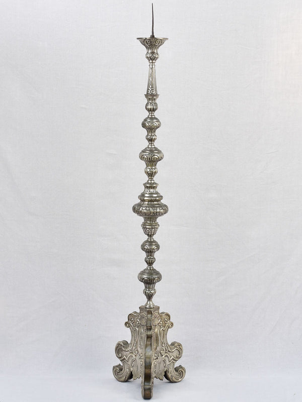 Large church candlestick, Early-20th century 5'2"