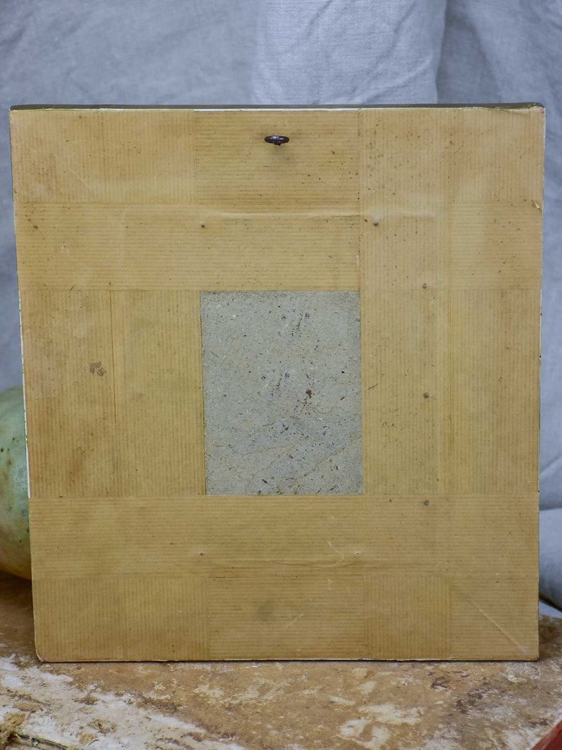 19th Century French painting of a nobleman 11 ¼'' x 12 ¼''