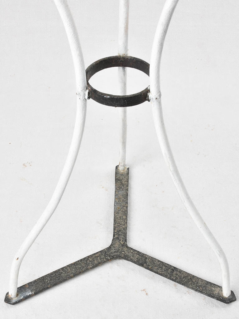 Stylish Nineteenth-Century Marble Iron Table