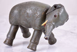 Three antique French toy elephants