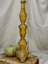 Very large gilded Church candlestick