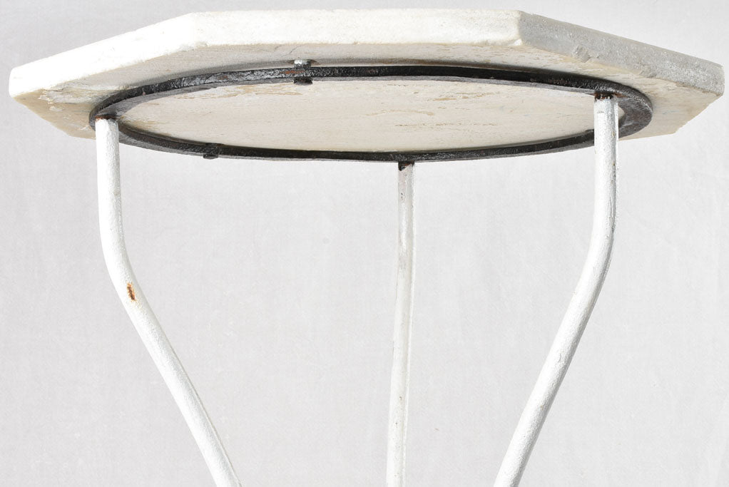 Elegant Vintage Octagonal Side Table