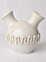 Classic Tessier Raised Ceramic Floral Vase