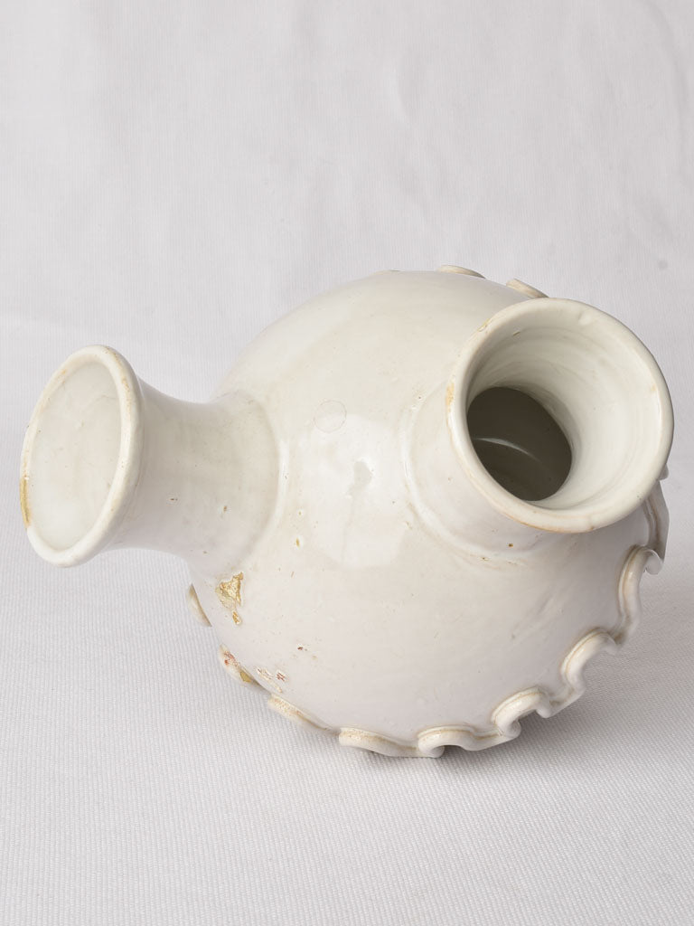 French Tessier Spherical Ceramic Vase