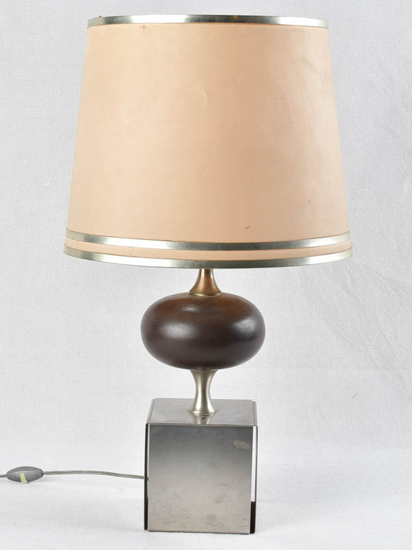 Vintage French Stacked-Base Table Lamp