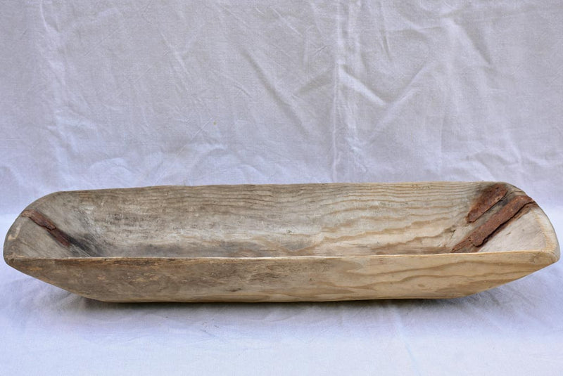 Large rustic wooden trough 35"