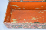 Traditional timeworn storage chest