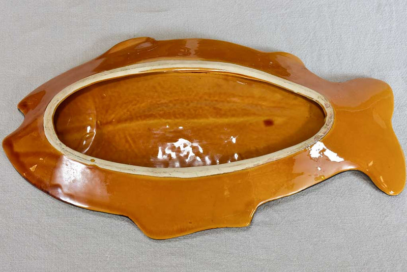12 person 1960s seafood service with platter and sauce boat