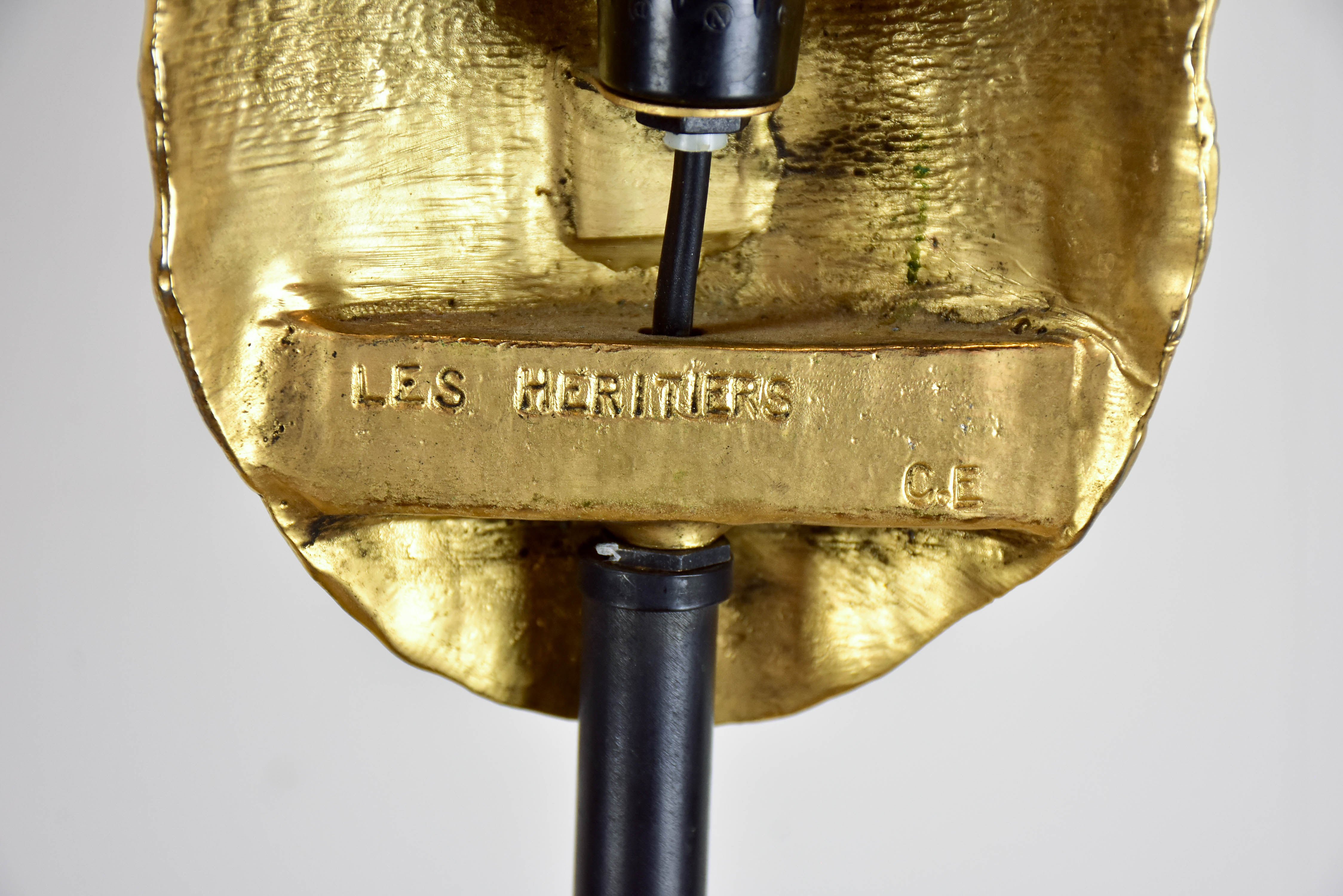Pair of Les Heritiers floor lamps