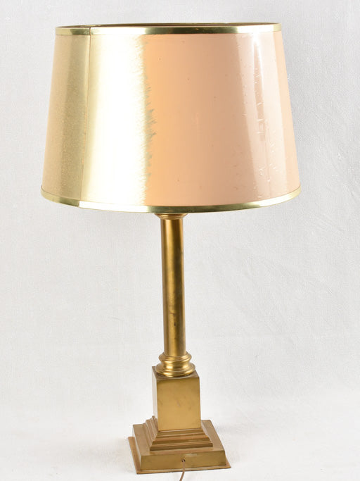 'Decorative metal table lamp 1960s'
