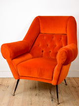 1950's Italian armchair in the style of Paolo Buffa