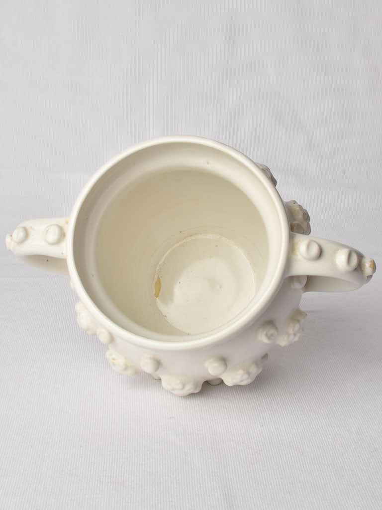 Émile Tessier's Classic White Pottery