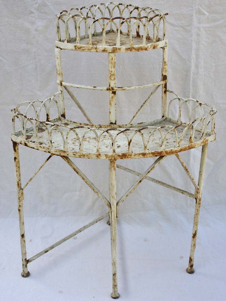 Early 20th century French pot plant stand for a corner