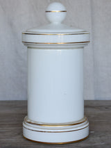 Tabacum 19th Century French apothecary jar - opaline