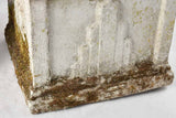 Pair of large modern square planters 19"