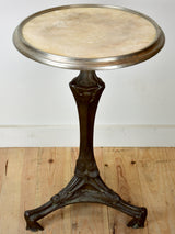Antique French Art Nouveau bistro table