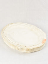 Rare porcelain earthenware plate molds