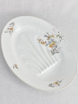 Big serving platter, early-20th-century 15¼ x 22"