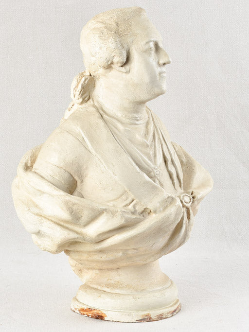 Classic molded bust of Louis XVI