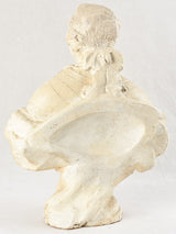 Vintage Louis XVI plaster bust
