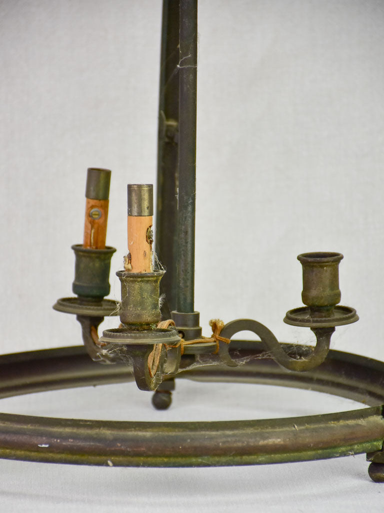 Rustic 19th Century French lantern - iron 23¾"