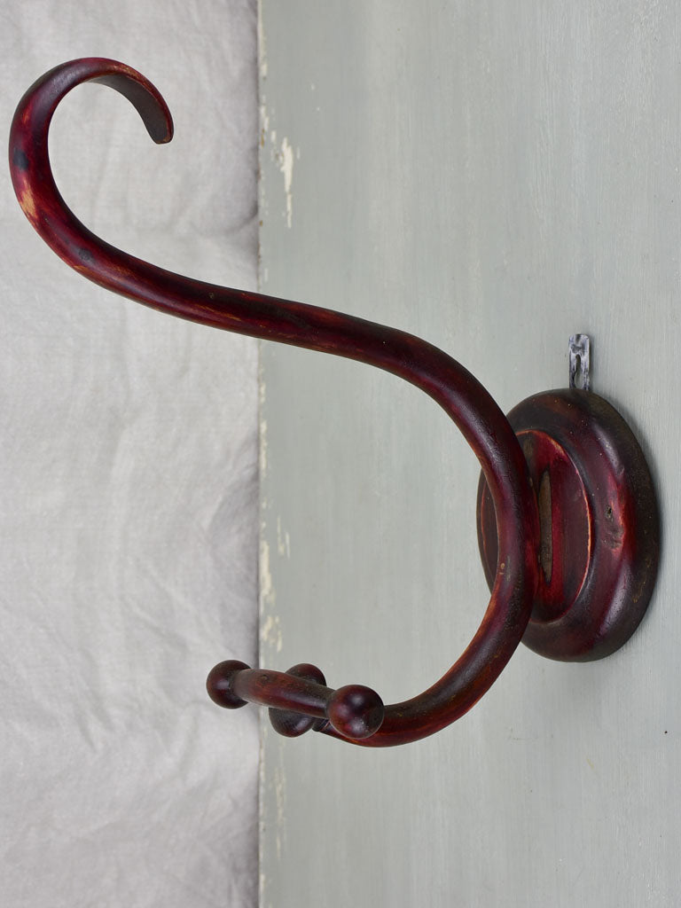 Thonet style antique French coat hook