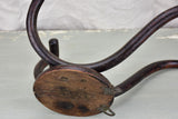 Double coat hook - Antique French Thonet
