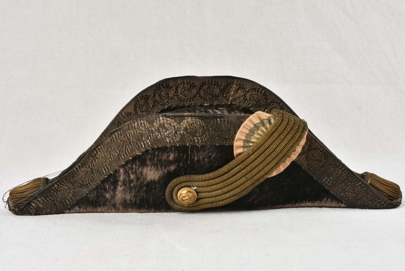 Original navy Bonapartian style hat