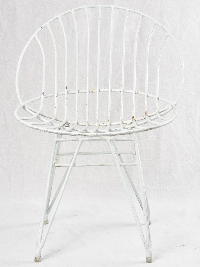 Antique salvaged parts constructed chair