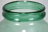 Early 19th-century blown glass anchovy preserving jar - green 15¾"