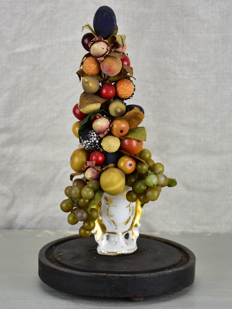 Napoleon III marriage globe with fruit