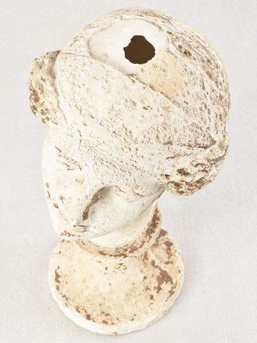 SMALL TILTED HEAD SCULPTURE 12½"