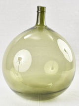 Vintage decorative blown glass demijohn