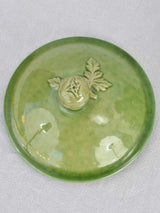 Rare Provençal tureen from Biot with green glaze