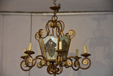 Vintage French chandelier / lantern