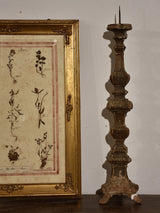Large rustic 19th century Italian candlestick