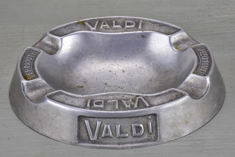 Old-school Vermouth ashtray with patina