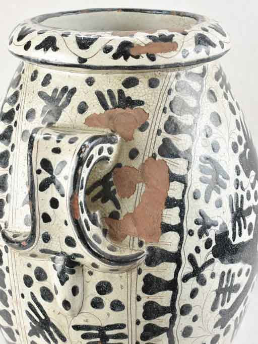 VINTAGE EARTHENWARE JAR - ULISSE CANTAGALLI, FLORENCE 23¾"