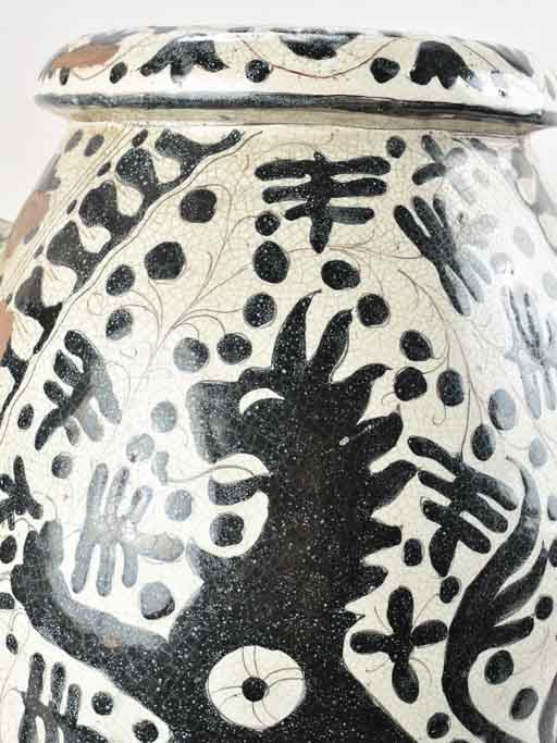 VINTAGE EARTHENWARE JAR - ULISSE CANTAGALLI, FLORENCE 23¾"