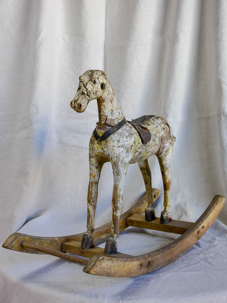 19th Century toy rocking horse