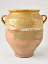 Vintage terracotta preserve storage confit pot