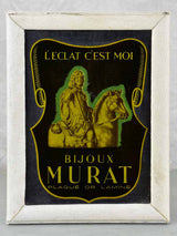 1960's advertising mirror - Bijoux Murat