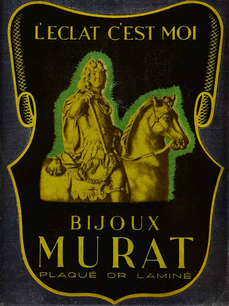 1960's advertising mirror - Bijoux Murat