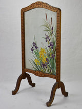 Early-20th-century Marquetry Fire-screen
