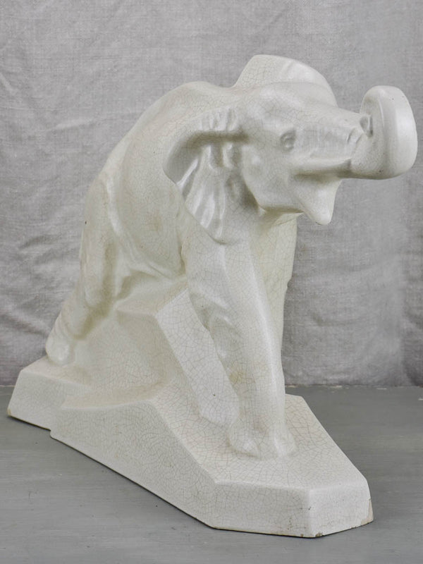 Vintage French DOLLY Elephant Sculpture