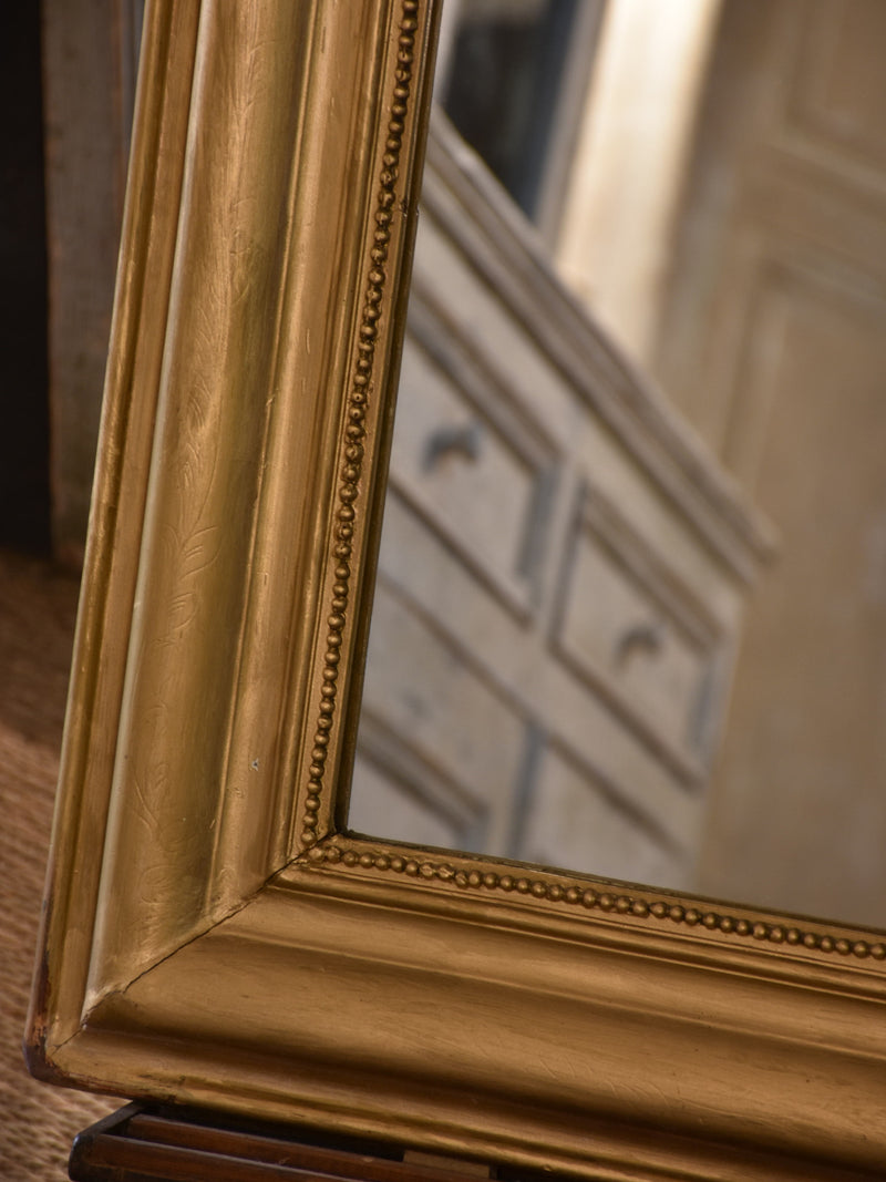 Louis Philippe mirror w/ gilded frame 34¾ x 23¾ – Chez Pluie