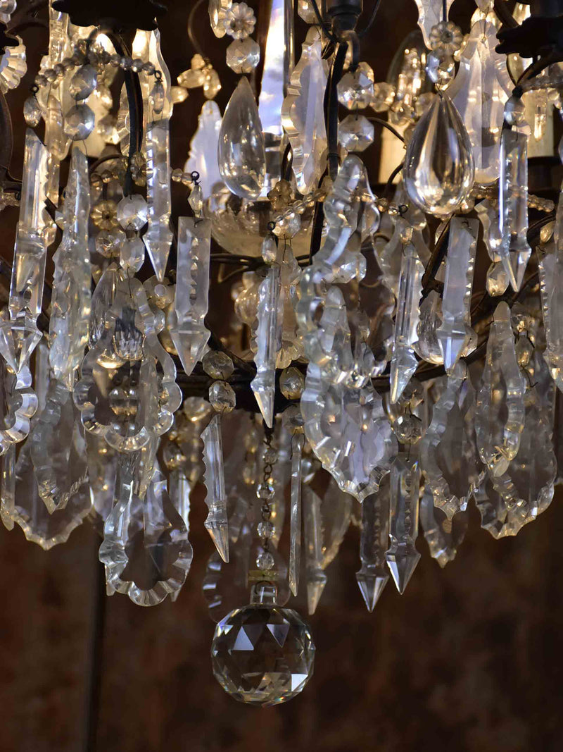 Large pair of late 19th Century Italian chandeliers