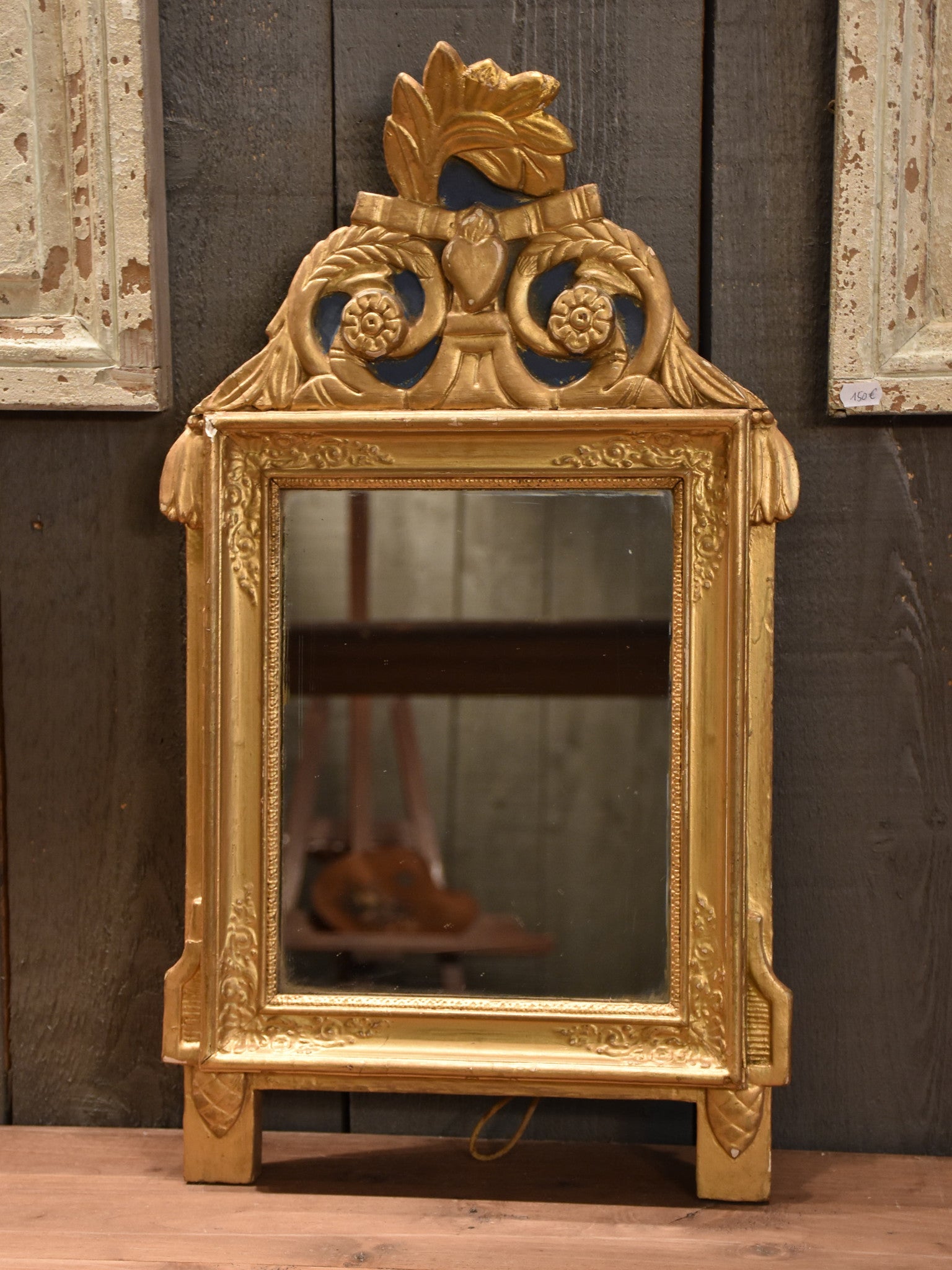 Early 19th century French vanity mirror